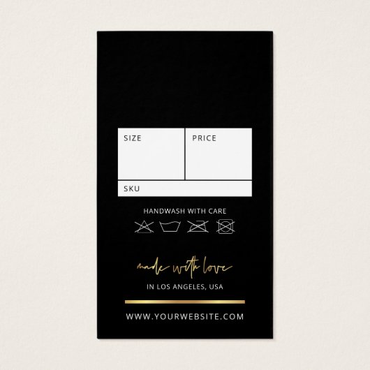 Preis für die Bekleidung mit dem neuen Black & Gol (Rückseite)