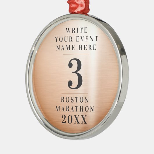 Preis für die einfache Bronze-Medaille Ornament Aus Metall (Links)