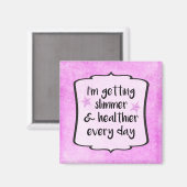 Preis für die Motivation der Gewichtsverlust Diet Magnet (Vorderseite/Rückseite)