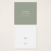 Preis für Einfache Kleidung im Einzelhandel (Vorne & Hinten)