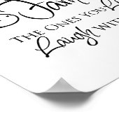 Preis für Familie und Liebe Poster (Ecke)