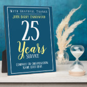 Preis für Long Service Fotoplatte (Seite)