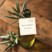 Preis für Olivenöl Geschenkanhänger