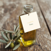 Preis für Olivenöl Geschenkanhänger