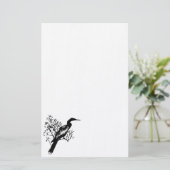 Preis für Vogelgeschichte Briefpapier (Stehend Vorderseite)