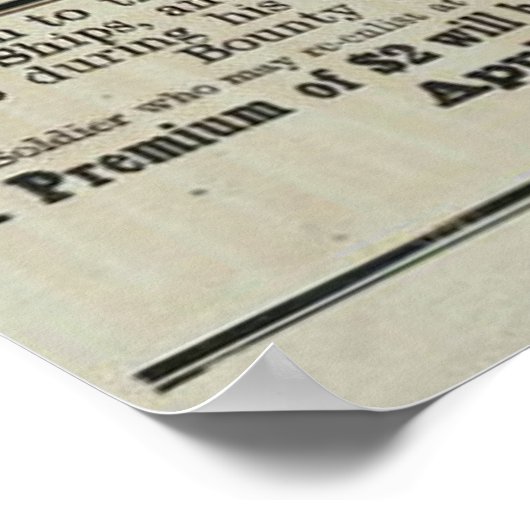 Preis Geld! Poster (Ecke)