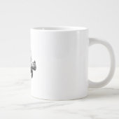 Preis in Bewegung Jumbo-Tasse (Rechts)