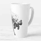 Preis in Bewegung Milchtasse (Rechte Ecke)