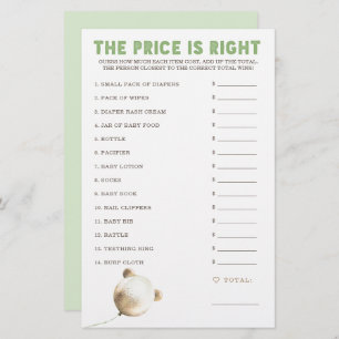 Preis ist das richtige Baby Duschspiel