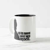 Preis und Vorurteile Zweifarbige Tasse (Vorderseite Links)