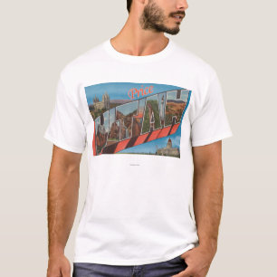 Preis, UtahLarge Buchstabe ScenesPrice, UT T-Shirt