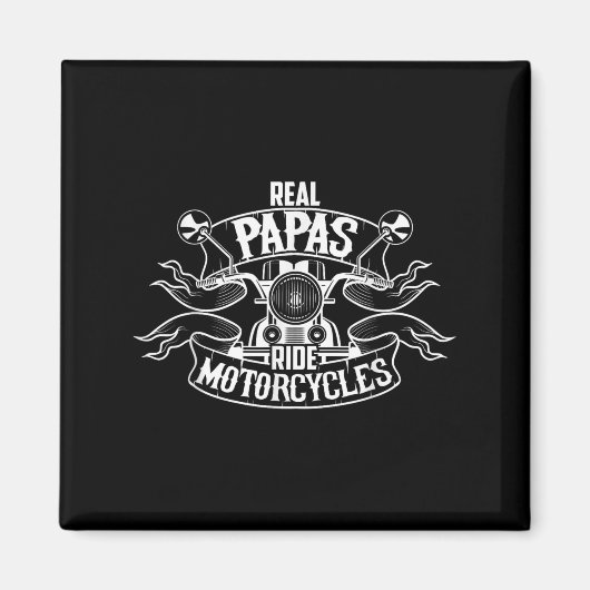 Preisangebot für echte Papas-Motorräder Magnet (Vorne)