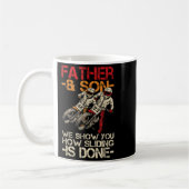 Preisangebot für ein flaches Motorrad Kaffeetasse (Links)