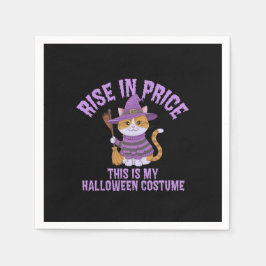 Preisanstieg, das ist mein Halloween-Kostüm! Serviette
