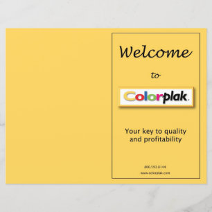 Preisbroschüre Colorplak