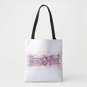 "Preise den Herrn" Vintage-Christliche Kunst laven Tasche