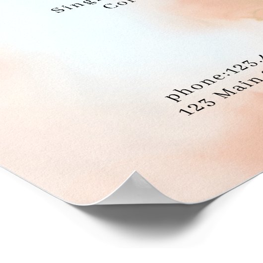 Preise für Aquarellfarben Salon Poster (Ecke)