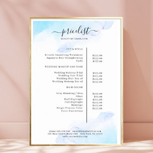 Preise für Aquarellfarben Salon Poster