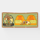 Preise für mexikanische Speisen und Getränke Banner (Horizontal)