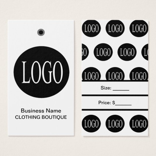 Preise für Schwarz-Weiß-Logos (Vorne & Hinten)