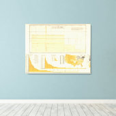 Preise und Briefpost Leinwanddruck (Insitu (Holzboden))