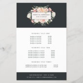 Preise und Dienstleistungen für antike Flora Flyer (Vorne)