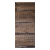 Preise und Service für rustikale Holzschere Werbekarte (Hinten)
