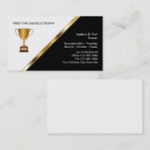 Preise und Trophäe-Visitenkarten Visitenkarte (Vorne/Hinten)