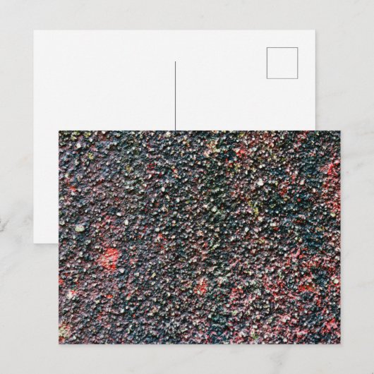 Preiselbeer-Rührpostkarte Postkarte (Vorne/Hinten)