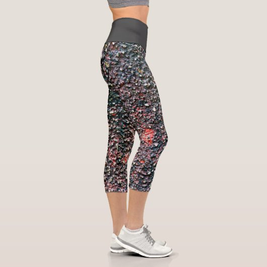 Preiselbeere Capri Leggings (Rechts)
