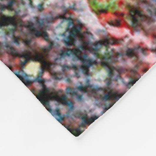 Preiselbeere Fleecedecke (Ecke)