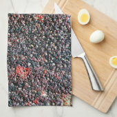 Preiselbeere Geschirrtuch (Viertel Falte)