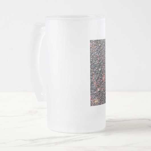 Preiselbeere Mattglas Bierglas (Vorderseite Links)