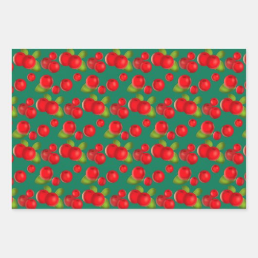 Preiselbeere mit Blätter (Vorderseite)