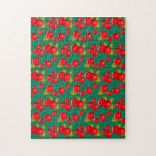 Preiselbeere mit Blätter Puzzle