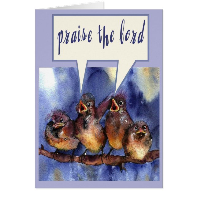 preisen Sie den Lord oh mein Soul (Vorne)