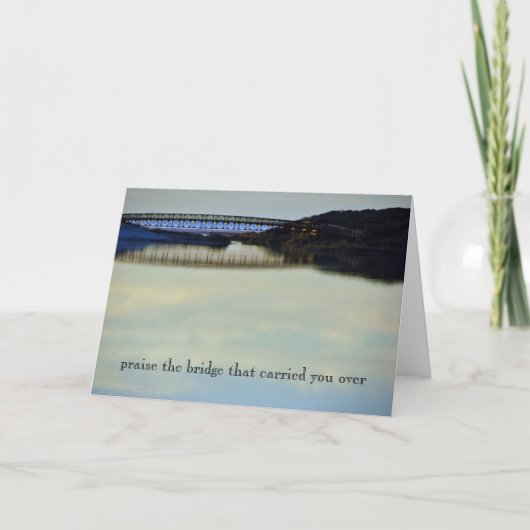 Preisen Sie die Brücke Karte (Vorderseite)