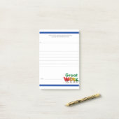 Preisen Sie es Reihe - große Post-it Klebezettel (Auf Schreibtisch)