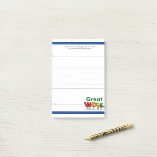 Preisen Sie es Reihe - große Post-it Klebezettel (Auf Schreibtisch)