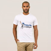 Preisen Sie ihn - Baseball T-Shirt (Vorne ganz)