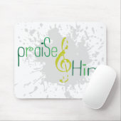 Preisen Sie ihn christliches mousepad (Mit Mouse)