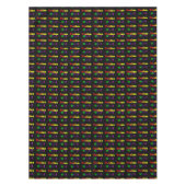 Preisen Sie ihn (Regenbogenfarben) Tischdecke (Vorderseite)