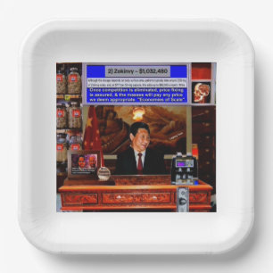 Preisfestsetzung Pappteller