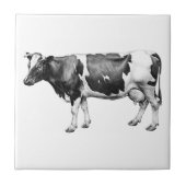 Preisgekrönte Milchkuh Fliese (Vorderseite)