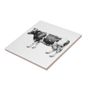 Preisgekrönte Milchkuh Fliese (Seite)