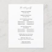 Preisgekrönte Schwarz-Weiß-Blumenzeremonie 2 (Rückseite)