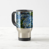 Preisgekröntes Lächeln! Kaffeegenuss Hydrangeas Ta Reisebecher (Vorderseite Links)