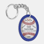 Preisgünstige Geschenke für den Baseball-Coach, Schlüsselanhänger (Vorderseite links)