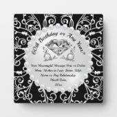 Preisgünstige Geschenkideen zum 60. Geburtstag, je Fotoplatte (Vorderseite)