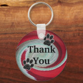 Preisgünstige Pet Sitter Dog Walker Vielen Dank, d Schlüsselanhänger (Vorderseite)